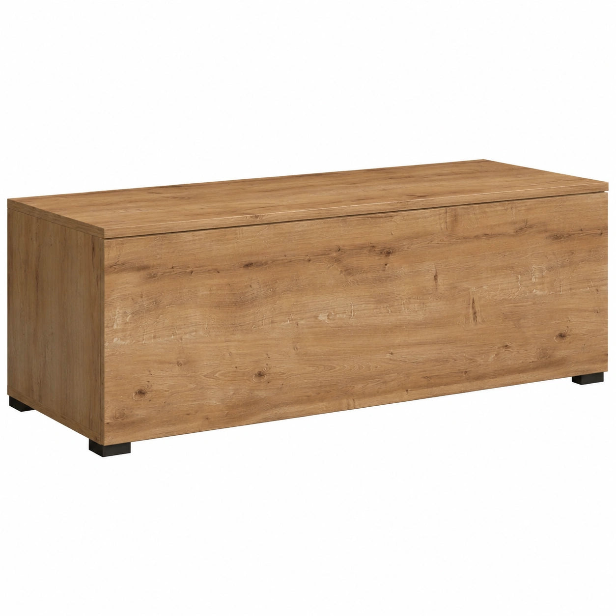 Moderner TV-Schrank aus Eiche mit Füßen, 120 cm Breit - Modell Aitana M1