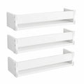 Holz-Wandregal-Set für Kinderzimmer: 3er-Set schwebende Bücherregale
