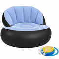 Wasserdichtes Aufblasbares Sofa für Camping und Wohnzimmer, Hellblau