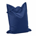 Bruni Kindersitzsack Caree in Königsblau – Rechteckiger Sitzsack für drinnen und draußen, 140x100 cm, mit Innenhülle